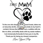 Rising Phoenix Necklace - Mom Necklace - To My Dog Mom - Love You Always And Forever - Mother's Day Gift