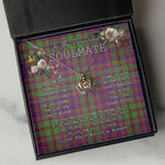 To My Beautiful Soulmate Necklace In Your Eyes I Have Found My Home Clan MacIntyre Of Glenorchy Tartan Crown Pendant Necklace