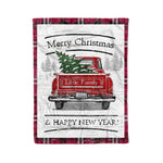 Tartan Blanket Vintage Red Truck with Christmas Tree Family Scottish Clan Little plaid blanket, red plaid blanket, buffalo plaid blanket, green plaid blanket, plaid fleece blanket, blue plaid blanket, red tartan blanket, tartan plaid blanket, black and white plaid blanket, , christmas plaid blanket, orange plaid blanket, tartan plaid throw blanket, pink plaid blanket, brown plaid blanket, buffalo check blanket