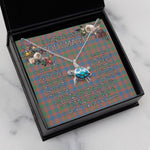 Sea Turtle Necklace To My Beautiful Soulmate Necklace In Your Eyes I Have Found My Home Clan MacIntyre Ancient Tartan Blue Turtle Necklace