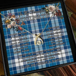 To My Beautiful Soulmate Necklace In Your Eyes I Have Found My Home Clan Roberton Tartan Wishbone Dancing Necklace