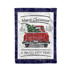 Tartan Blanket Vintage Red Truck with Christmas Tree Family Scottish Clan Crichton plaid blanket, red plaid blanket, buffalo plaid blanket, green plaid blanket, plaid fleece blanket, blue plaid blanket, red tartan blanket, tartan plaid blanket, black and white plaid blanket, , christmas plaid blanket, orange plaid blanket, tartan plaid throw blanket, pink plaid blanket, brown plaid blanket, buffalo check blanket