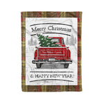 Tartan Blanket Vintage Red Truck with Christmas Tree Family Scottish Clan MacMillan Old Ancient plaid blanket, red plaid blanket, buffalo plaid blanket, green plaid blanket, plaid fleece blanket, blue plaid blanket, red tartan blanket, tartan plaid blanket, black and white plaid blanket, , christmas plaid blanket, orange plaid blanket, tartan plaid throw blanket, pink plaid blanket, brown plaid blanket, buffalo check blanket