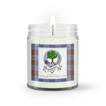 Soy Wax Candle - Buffalo Plaid Candle Clan Badge Anderson Modern Tartan Plaid Soy Wax Candle, oil candle, candle handmade, wax candle, soy wax, nature wax, natural soy wax, natural soy candles, natural candle
