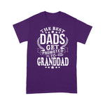 Scotstee Shop - The Best Dads Get promoted to Granddad Father Day Shirts