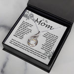 Rising Phoenix Necklace - Mom Necklace -To My Mom - I Need To Say I Love You, Mom... I Do - Mother's Day Gift