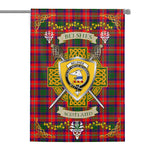 House Flag - Belshes Irish Shield Celtic Cross Tartan Garden Flag St Patrick's Day Garden Flag