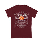 Vintage 1971 Years Old 50th Birthday Gift Birthday Shirt For 50th Birthday Shirt mens vintage 1971 t shirt - Scotstee Shop