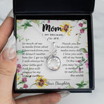 Rising Phoenix Necklace - To My Mom Neckalce - Thank You For Sacrifices You Make Every Day Mother's Day Gift