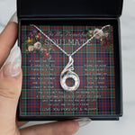To My Beautiful Soulmate Necklace In Your Eyes I Have Found My Home Clan Macdonald Tartan Rising Phoenix Necklace, valentine necklace, necklace girlfriend, necklace for wife, cute necklaces for girlfriend, jewelry for girlfriend, to my soulmate necklace, to my future wife necklace, heart necklace for girlfriend, tartan heart necklace, necklace jewelry, valentines day necklace, valentines necklace for her, valentines day necklace for her, valentine's day necklace for girlfriend,