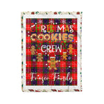 Products Personalized Gift Tartan Plaid Blanket Clan Fraser Modern With Christmas Cookie Baking Crew Christmas Gift Blanket, Plaid Blanket, Christmas Fleece Blanket, Christmas Blanket, Tartan Blanket, Scottish Blanket, Scotland Blanket, Family Name Blanket, Custom Blanket, Personalized Blanket
