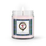 Soy Wax Candle - Buffalo Plaid Candle Clan Crest Badge Cockburn Modern Tartan Plaid Soy Wax Candle, oil candle, candle handmade, wax candle, soy wax, nature wax, natural soy wax, natural soy candles, natural candle