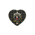 Dennistoun Scottish Clan Plaid Ornament Gift. Christmas Tree Ornament Dennistoun Clan Tartan Ornament Great Christmas Ornaments Gift Heart Ornament - Scotstee Shop