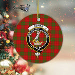 Dewar Scottish Clan Plaid Ornament Gift. Christmas Tree Ornament Dewar Clan Tartan Ornament Great Christmas Ornaments Gift - Scotstee Shop