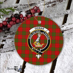Dewar Scottish Clan Plaid Ornament Gift. Christmas Tree Ornament Dewar Clan Tartan Ornament Great Christmas Ornaments Gift - Scotstee Shop