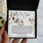 Love Dancing Necklace - Mom Necklace Gift, You Are The World Necklace, Mother's Day Gift, Mother Daughter Neckalce