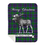 Scotstee Shop Plaid Tartan Blanket With Moose Clan Hunter of Peeblesshire Plaid Blanket, plaid blanket australia,plaid blanket canada,plaid christmas blanket,plaid fleece sherpa blanket,plaid sherpa blanket canada,plaid sherpa blanket lipstick,plaid sherpa blanket pink,plaid sherpa blanket queen