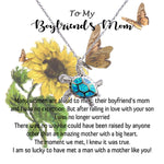 Opal Turtle Necklace - Mom Necklace, Mother-In-Law Necklace, Gift To My Boyfriend's Mom Necklace, Mother's Day Gift