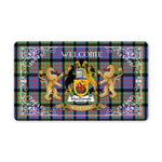 Welcome Mat Scottish Macdonald Of Ranald Tartan Door Mat, Plaid Doormat copy