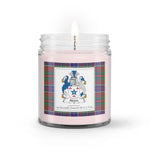 Soy Wax Candle - Buffalo Plaid Candle Adam Ancient Family Crest Tartan Plaid Soy Wax Candle, oil candle, candle handmade, wax candle, soy wax, nature wax, natural soy wax, natural soy candles, natural candle