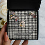 To My Beautiful Soulmate Necklace In Your Eyes I Have Found My Home Clan Scott Black White Ancient Tartan Forever Love Necklace