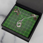To My Beautiful Soulmate Necklace In Your Eyes I Have Found My Home Clan Forrester Hunting Tartan Rising Phoenix Necklace