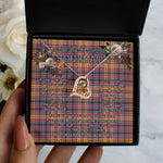 To My Beautiful Soulmate Necklace In Your Eyes I Have Found My Home Clan Jacobite Tartan Forever Love Necklace