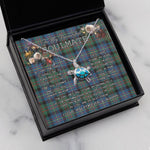 Sea Turtle Necklace To My Beautiful Soulmate Necklace In Your Eyes I Have Found My Home Clan Cameron of Erracht Ancient Tartan Blue Turtle Necklace