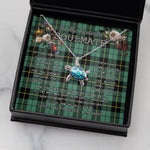 Sea Turtle Necklace To My Beautiful Soulmate Necklace In Your Eyes I Have Found My Home Clan Wallace Ancient Tartan Blue Turtle Necklace