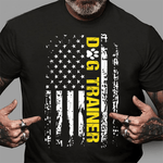 Scotstee Shop - Dog Trainer Shirt American Flag Patriotic Dog Trainer Gift 4th Of July Shirt