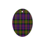 Donaldson Tartan Oval Ornaments, Christmas Tree Ornament, Plaid Christmas Ornaments, Ceramic Oval Christmas Tree Decoration, Tartan Oval Ornaments, Christmas Tree Ornament, Plaid Christmas Ornaments, Ceramic Oval Christmas Tree Decoration