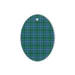 Douglas Ancient Tartan Oval Ornaments, Christmas Tree Ornament, Plaid Christmas Ornaments, Ceramic Oval Christmas Tree Decoration, Tartan Oval Ornaments, Christmas Tree Ornament, Plaid Christmas Ornaments, Ceramic Oval Christmas Tree Decoration