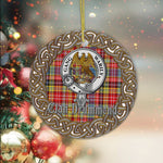 Drummond Celtic Circle Plaid Ornament Gift. Christmas Tree Ornament Tartan Ornament Great Christmas Ornaments Gift - Scotstee Shop