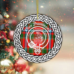 Drummond Clan Tartan Crest Badge Plaid Ornament Gift. Christmas Tree Ornament Tartan Ornament Great Christmas Ornaments Gift - Scotstee Shop