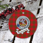 Drummond Scottish Clan Badge Plaid Ornament Gift. Christmas Tree Ornament Drummond Clan Tartan Ornament Great Christmas Ornaments Gift - Scotstee Shop