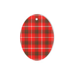 Duke Of Rothesay Tartan Oval Ornaments, Christmas Tree Ornament, Plaid Christmas Ornaments, Ceramic Oval Christmas Tree Decoration, Tartan Oval Ornaments, Christmas Tree Ornament, Plaid Christmas Ornaments, Ceramic Oval Christmas Tree Decoration