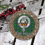 Duncan Celtic Circle Plaid Ornament Gift. Christmas Tree Ornament Tartan Ornament Great Christmas Ornaments Gift - Scotstee Shop
