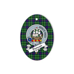 Duncan Scottish Clan Badge Plaid Ornament Gift. Christmas Tree Ornament Duncan Tartan Ornament,  ceramic ornament, personalized christmas ornaments, christmas tree ornaments, christmas door decorations, Plaid Ornament, Tartan Ceramic Ornament