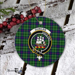 Duncan Scottish Clan Plaid Ornament Gift. Christmas Tree Ornament Duncan Clan Tartan Ornament Great Christmas Ornaments Gift - Scotstee Shop