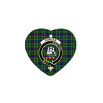 Duncan Scottish Clan Plaid Ornament Gift. Christmas Tree Ornament Duncan Christmas Ornament, Christmas Heart Ornament, Plaid Heart Ornament, Tartan Ornament, Tartan Heart Ornament