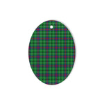 Duncan Tartan Oval Ornaments, Christmas Tree Ornament, Plaid Christmas Ornaments, Ceramic Oval Christmas Tree Decoration, Tartan Oval Ornaments, Christmas Tree Ornament, Plaid Christmas Ornaments, Ceramic Oval Christmas Tree Decoration