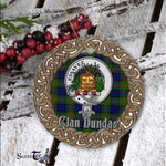 Dundas Celtic Circle Plaid Ornament Gift. Christmas Tree Ornament Tartan Ornament Great Christmas Ornaments Gift - Scotstee Shop
