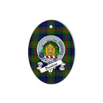 Dundas Scottish Clan Badge Plaid Ornament Gift. Christmas Tree Ornament Dundas Tartan Ornament,  ceramic ornament, personalized christmas ornaments, christmas tree ornaments, christmas door decorations, Plaid Ornament, Tartan Ceramic Ornament