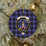 Dunlop Scottish Clan Plaid Ornament Gift. Christmas Tree Ornament Dunlop Clan Tartan Ornament Great Christmas Ornaments Gift - Scotstee Shop