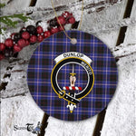 Dunlop Scottish Clan Plaid Ornament Gift. Christmas Tree Ornament Dunlop Clan Tartan Ornament Great Christmas Ornaments Gift - Scotstee Shop