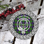 Durie Clan Tartan Crest Badge Plaid Ornament Gift. Christmas Tree Ornament Tartan Ornament Great Christmas Ornaments Gift - Scotstee Shop