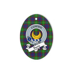 Durie Scottish Clan Badge Plaid Ornament Gift. Christmas Tree Ornament Durie Tartan Ornament,  ceramic ornament, personalized christmas ornaments, christmas tree ornaments, christmas door decorations, Plaid Ornament, Tartan Ceramic Ornament
