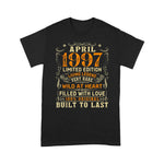 Vintage April 1997 Awesome 24 Yrs Old 24th Birthday Gift Birthday Shirt - Scotstee Shop