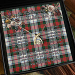 To My Beautiful Soulmate Necklace In Your Eyes I Have Found My Home Clan MacDuff Dress Modern Tartan Wishbone Dancing Necklace