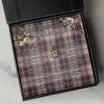 To My Beautiful Soulmate Necklace In Your Eyes I Have Found My Home Clan MacPherson Hunting Ancient Tartan Crown Pendant Necklace